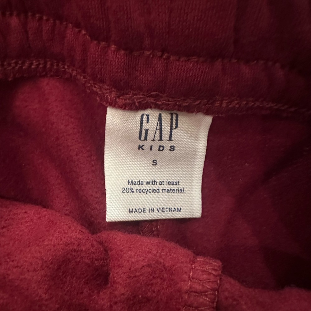 GAP Kids Maroon Sweatpants - Picture 3 of 3